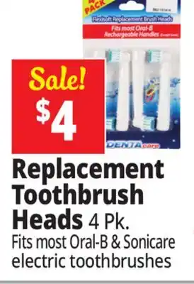 Ocean State Job Lot Replacement Toothbrush Heads offer