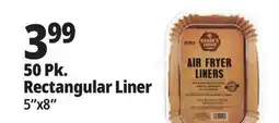 Ocean State Job Lot Baker's Choice 50 Pk. Rectangular Liner offer