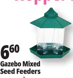 Ocean State Job Lot Gazebo Mixed Seed Feeders offer