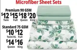 Ocean State Job Lot Microfiber Sheet Sets offer