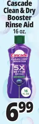 Ocean State Job Lot Cascade Clean & Dry Booster Rinse Aid offer