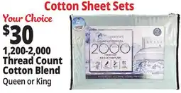 Ocean State Job Lot 1,200-2,000 Thread Count Cotton Blend offer