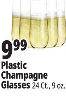 Ocean State Job Lot Plastic Champagne Glasses offer