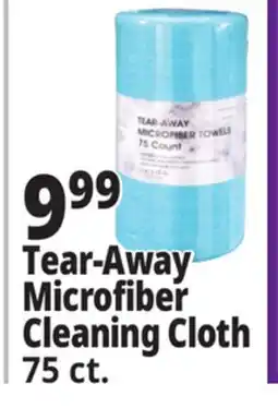 Ocean State Job Lot Tear-Away Microfiber Cleaning Cloth offer