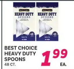 El Paso Grande BEST CHOICE HEAVY DUTY SPOONS offer