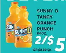 El Paso Grande SUNNY D TANGY ORANGE PUNCH offer