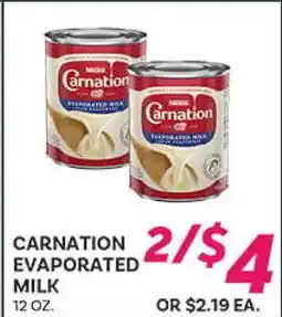 El Paso Grande CARNATION EVAPORATED MILK offer