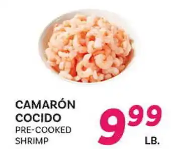 El Paso Grande CAMARÓN COCIDO offer