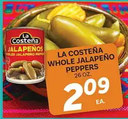 El Paso Grande LA COSTEÑA WHOLE JALAPEÑO PEPPERS offer
