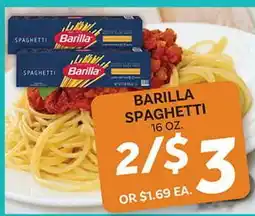 El Paso Grande BARILLA SPAGHETTI offer