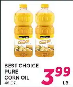 El Paso Grande BEST CHOICE PURE CORN OIL offer