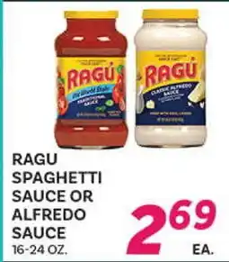 El Paso Grande RAGU SPAGHETTI SAUCE OR ALFREDO SAUCE offer