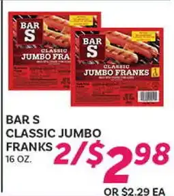 El Paso Grande BAR S CLASSIC JUMBO FRANKS offer