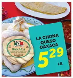 El Paso Grande LA CHONA QUESO OAXACA offer