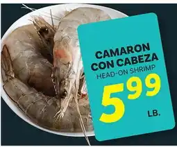 El Paso Grande HEAD-ON SHRIMP offer