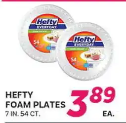 El Paso Grande HEFTY FOAM PLATES offer