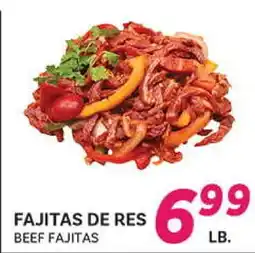 El Paso Grande FAJITAS DE RES offer