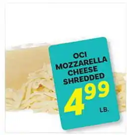 El Paso Grande OCI MOZZARELLA CHEESE SHREDDED offer
