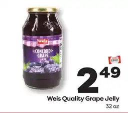 Weis Markets Weis Quality Grape Jelly offer