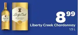 Weis Markets Liberty Creek Chardonnay offer