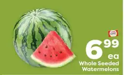 Weis Markets Whole Seeded Watermelons offer