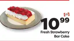 Weis Markets Fresh Strawberry Bar Cake offer