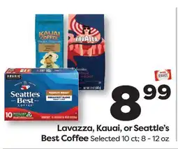 Weis Markets Lavazza, Kauai, or Seattle's Best Coffee offer