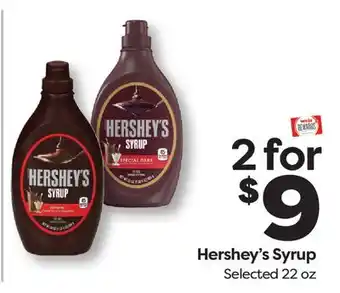 Weis Markets Hershey's Syrup offer