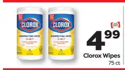 Weis Markets Clorox Wipes offer