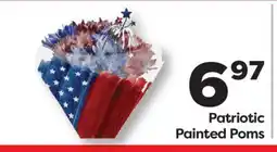 Weis Markets Patriotic Painted Poms offer
