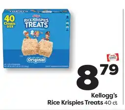 Weis Markets Kellogg's Rice Krispies Treats offer