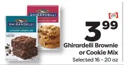 Weis Markets Ghirardelli Brownie or Cookie Mix offer