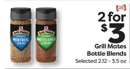 Weis Markets Grill Mates Bottle Blends offer