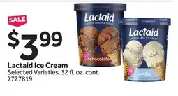 Stop&Shop Lactaid Ice Cream offer