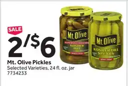Stop&Shop Mt. Olive Pickles offer