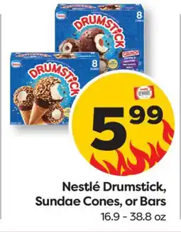 Weis Markets Nestlé Drumstick, Sundae Cones, or Bars offer