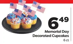 Weis Markets Memorial Day Decorated Cupcakes offer