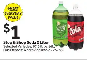 Stop&Shop Stop & Shop Soda offer