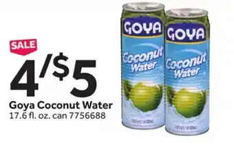 Stop&Shop Goya Coconut Water offer