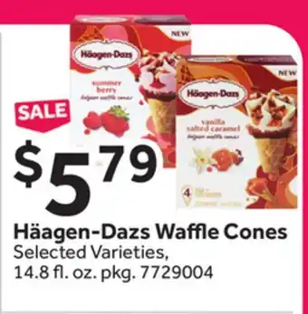 Stop&Shop Häagen-Dazs Waffle Cones offer