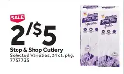 Stop&Shop Stop & Shop Cutlery offer