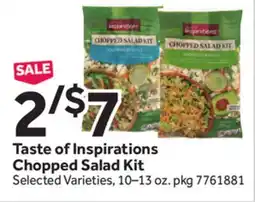 Stop&Shop Taste of Inspirations Chopped Salad Kit offer