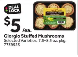 Stop&Shop Giorgio Stuffed Mushrooms offer