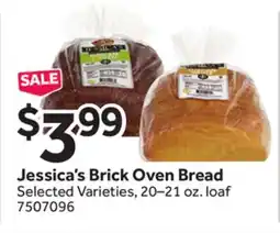 Stop&Shop Jessica's Brick Oven Bread offer