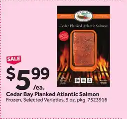 Stop&Shop Cedar Bay Planked Atlantic Salmon offer