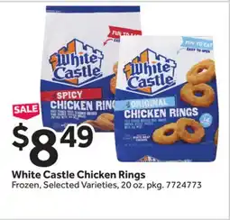 Stop&Shop White Castle Chicken Rings offer