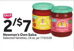 Stop&Shop Newman's Own Salsa offer