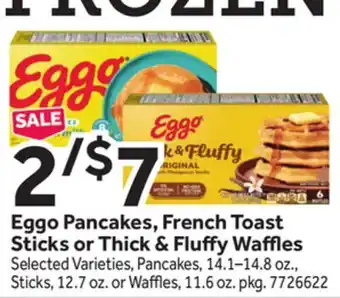 Stop&Shop Eggo Pancakes, French Toast Sticks or Thick & Fluffy Waffles offer