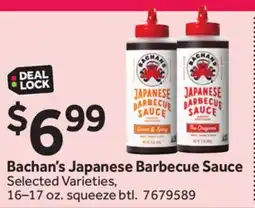 Stop&Shop Bachan's Japanese Barbecue Sauce offer