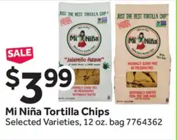 Stop&Shop Mi Niña Tortilla Chips offer